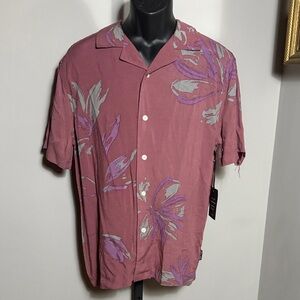 NEW Brooklyn Cloth Hawaiian Button Down SS Shirt NWT